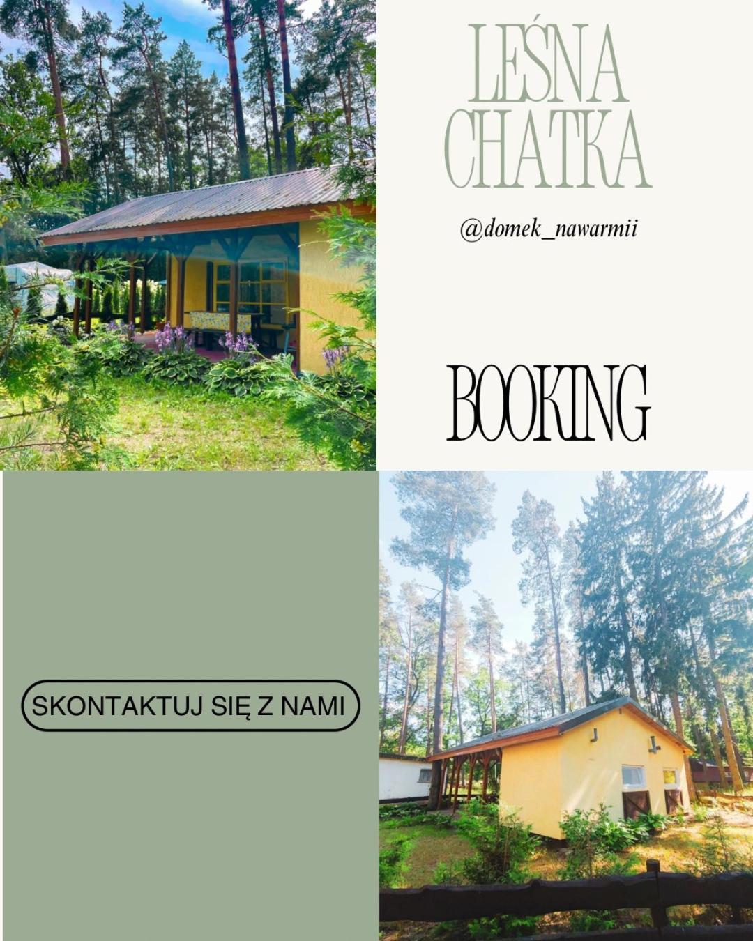 Lesna Chatka Klebowo Exterior photo